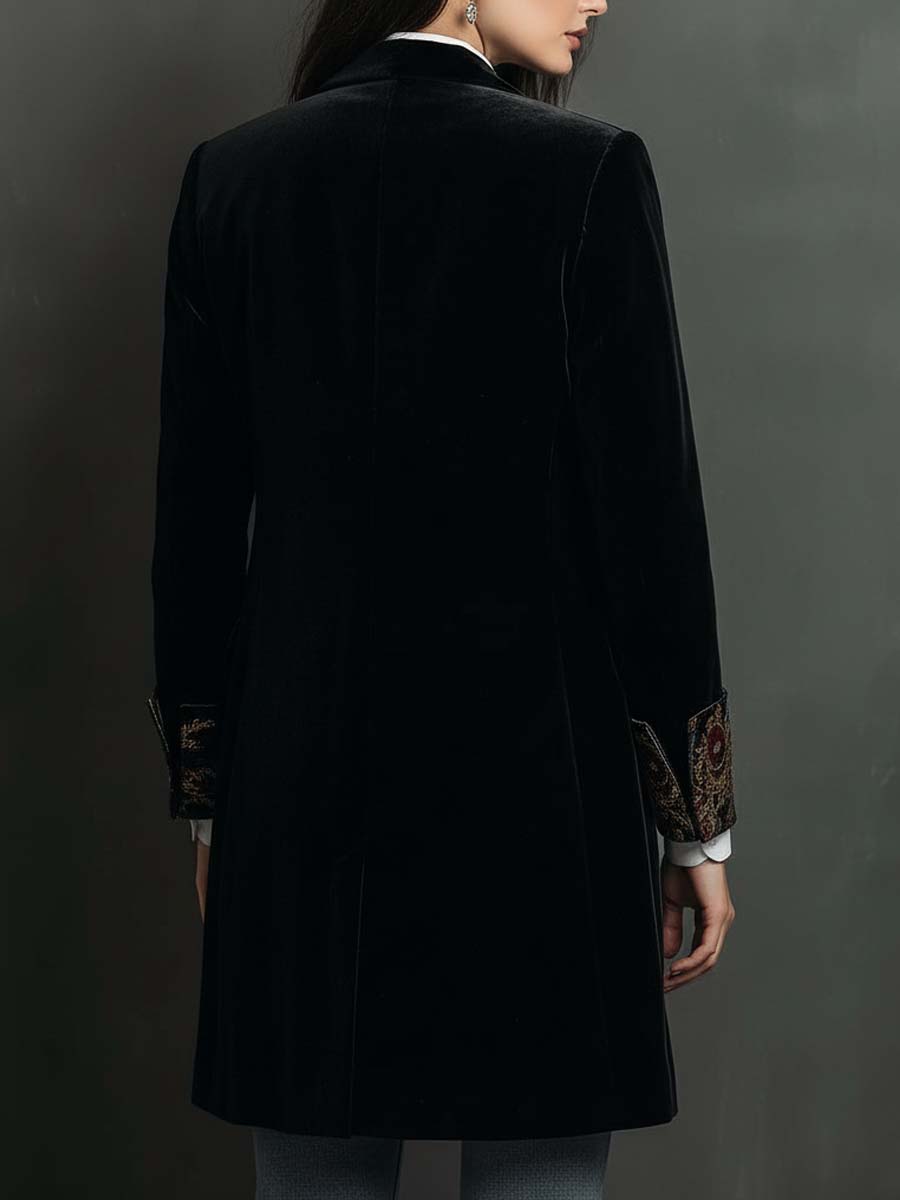 Octavia™ | Baroque-Trim Tailored Blazer