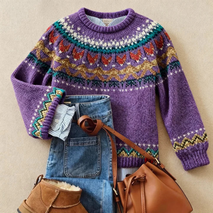 Ingrid | Nordic Knit Sweater