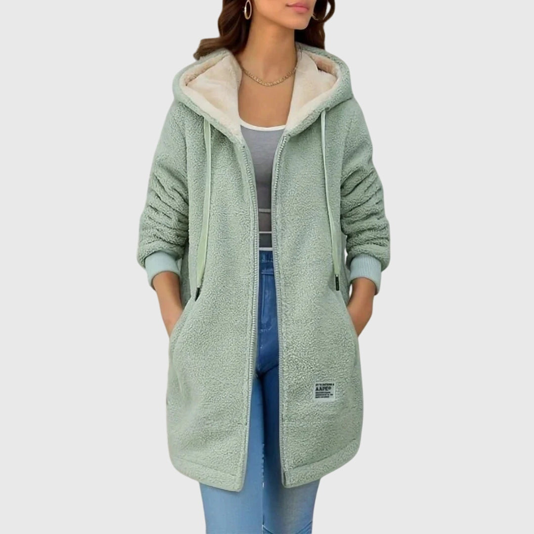 ELENA | Warm Fleece Jacket with Comfortable Fit and Casual Elegance