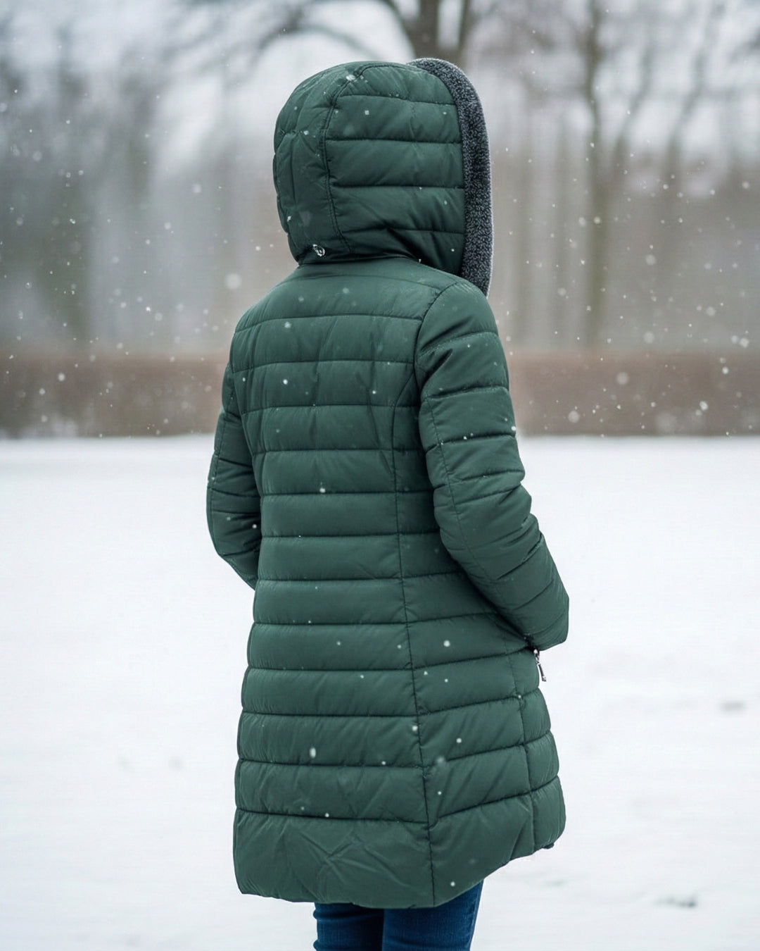 Clair | Puffer jacket lined with fleece