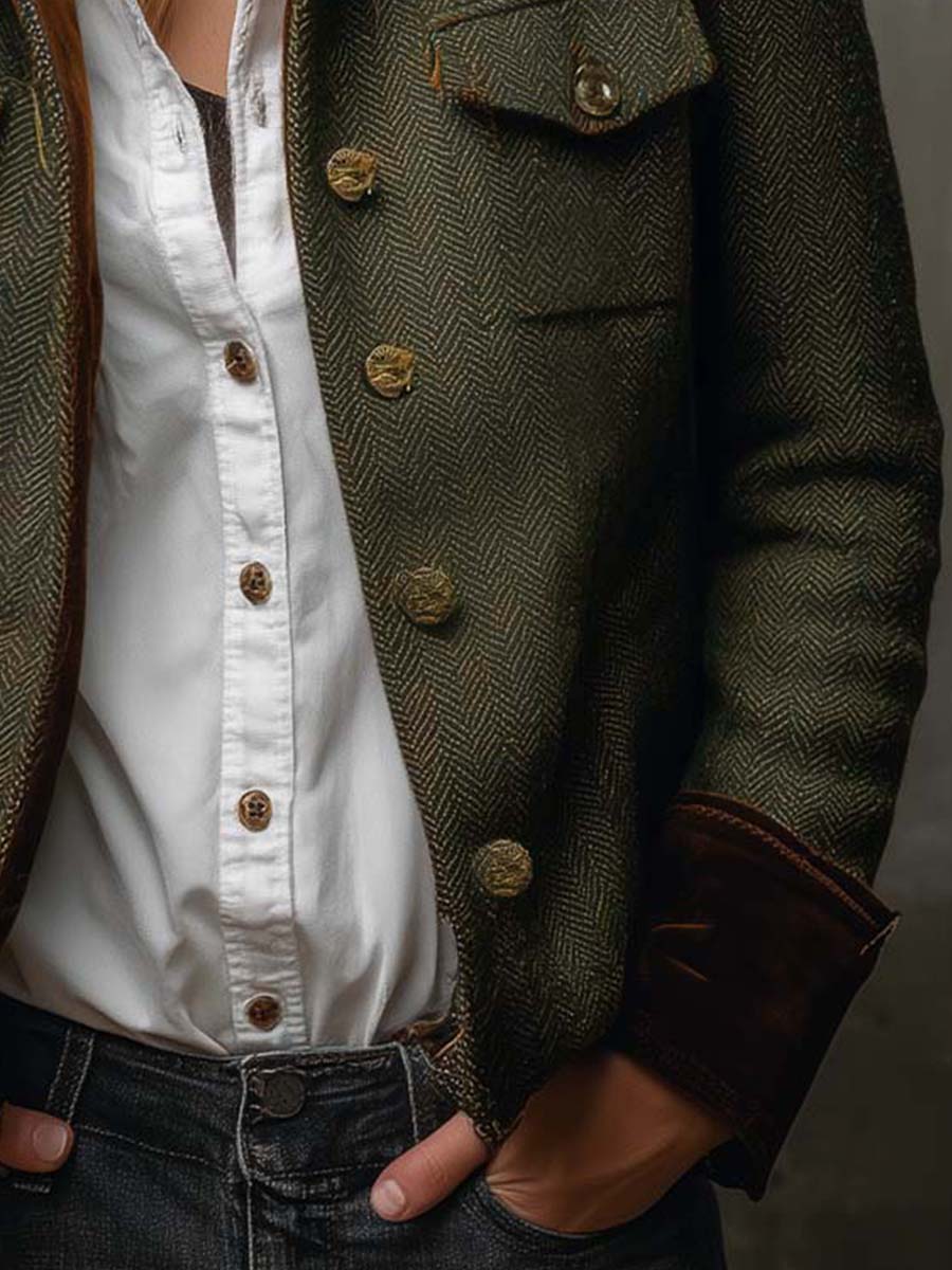 Rachel™ | Heritage Herringbone Jacket