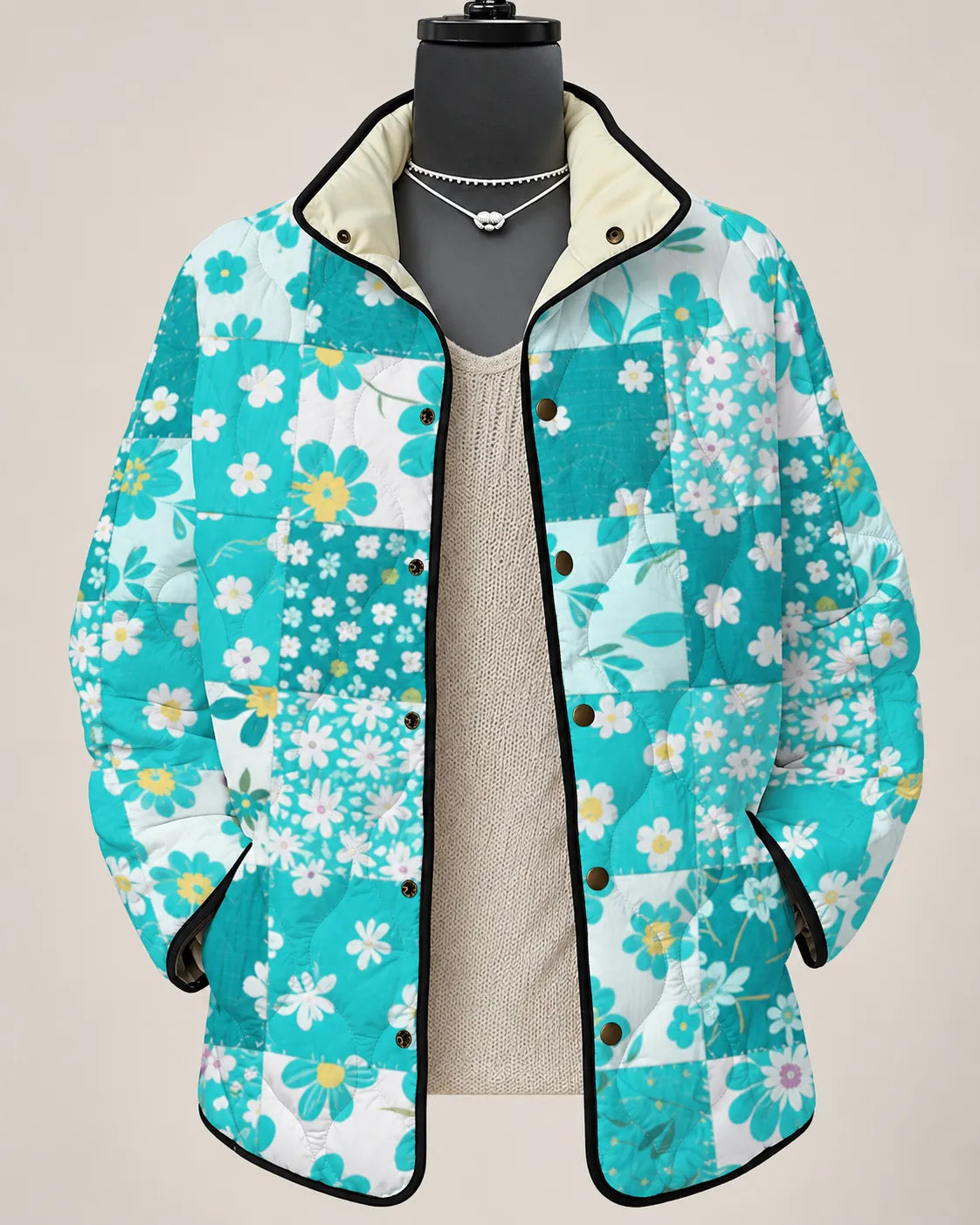 Rosalie Meadow Bloom Quilted Jacket