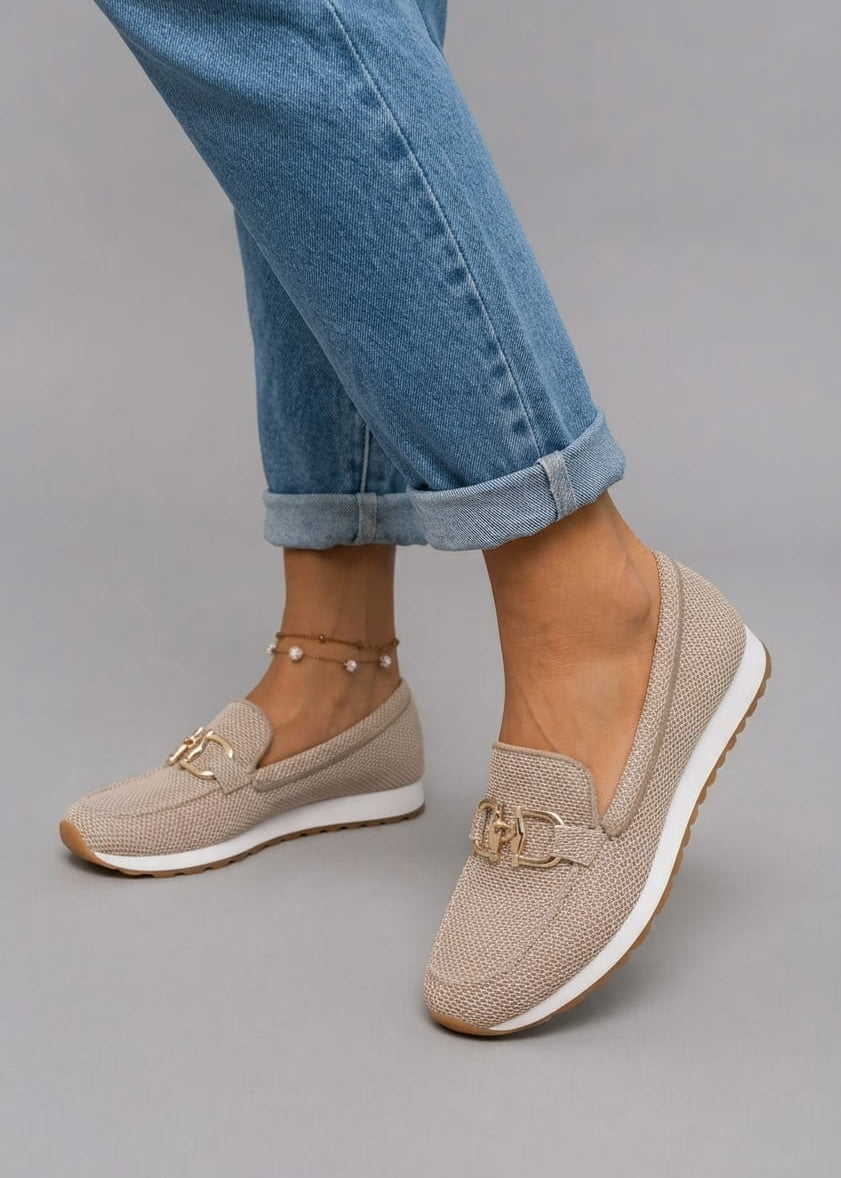 Sophie | Comfort Loafers with Gold Detail