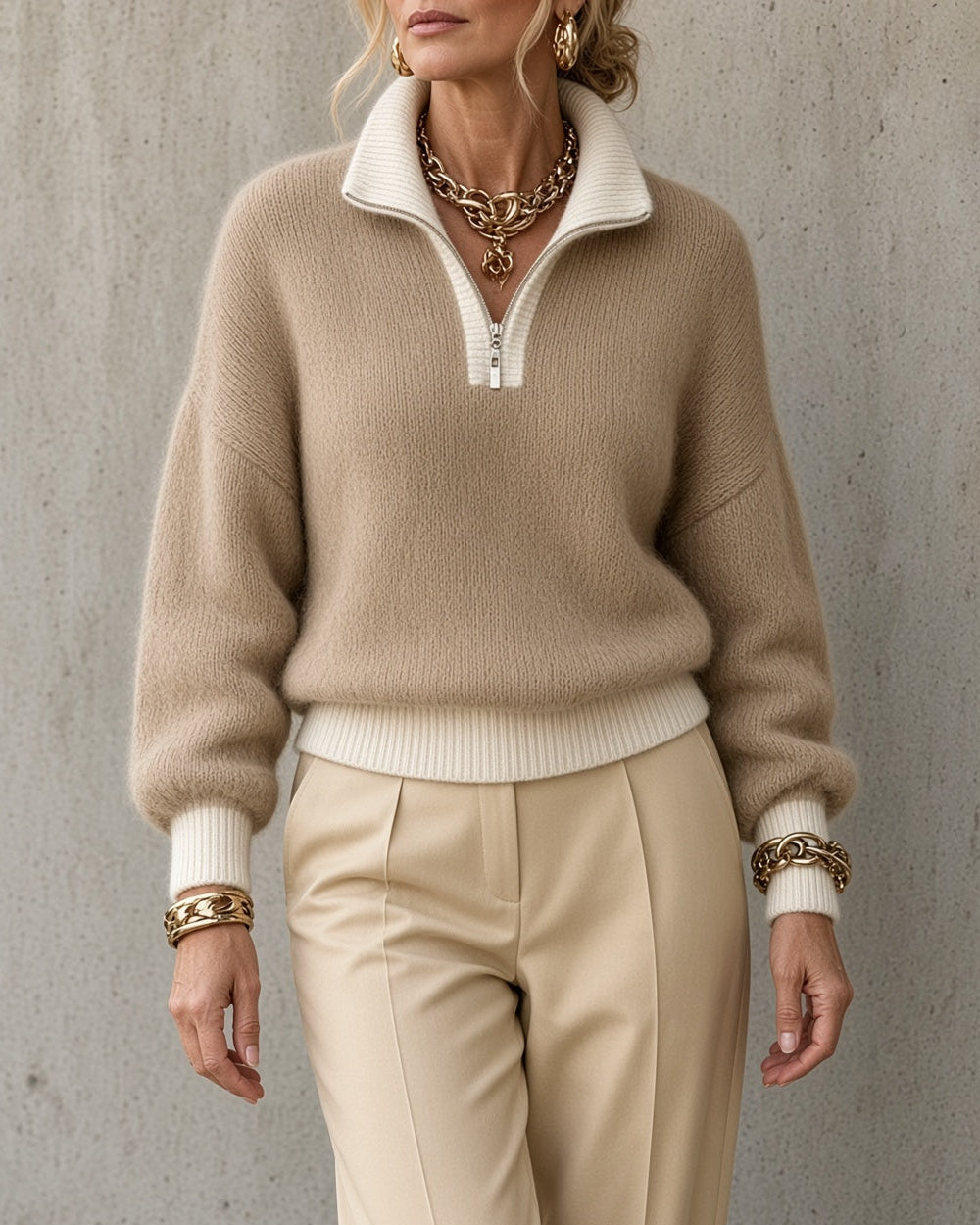Monica Zip Sweater™