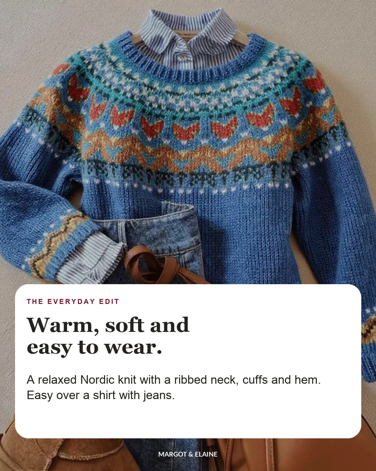 Freya | Nordic Knit Sweater