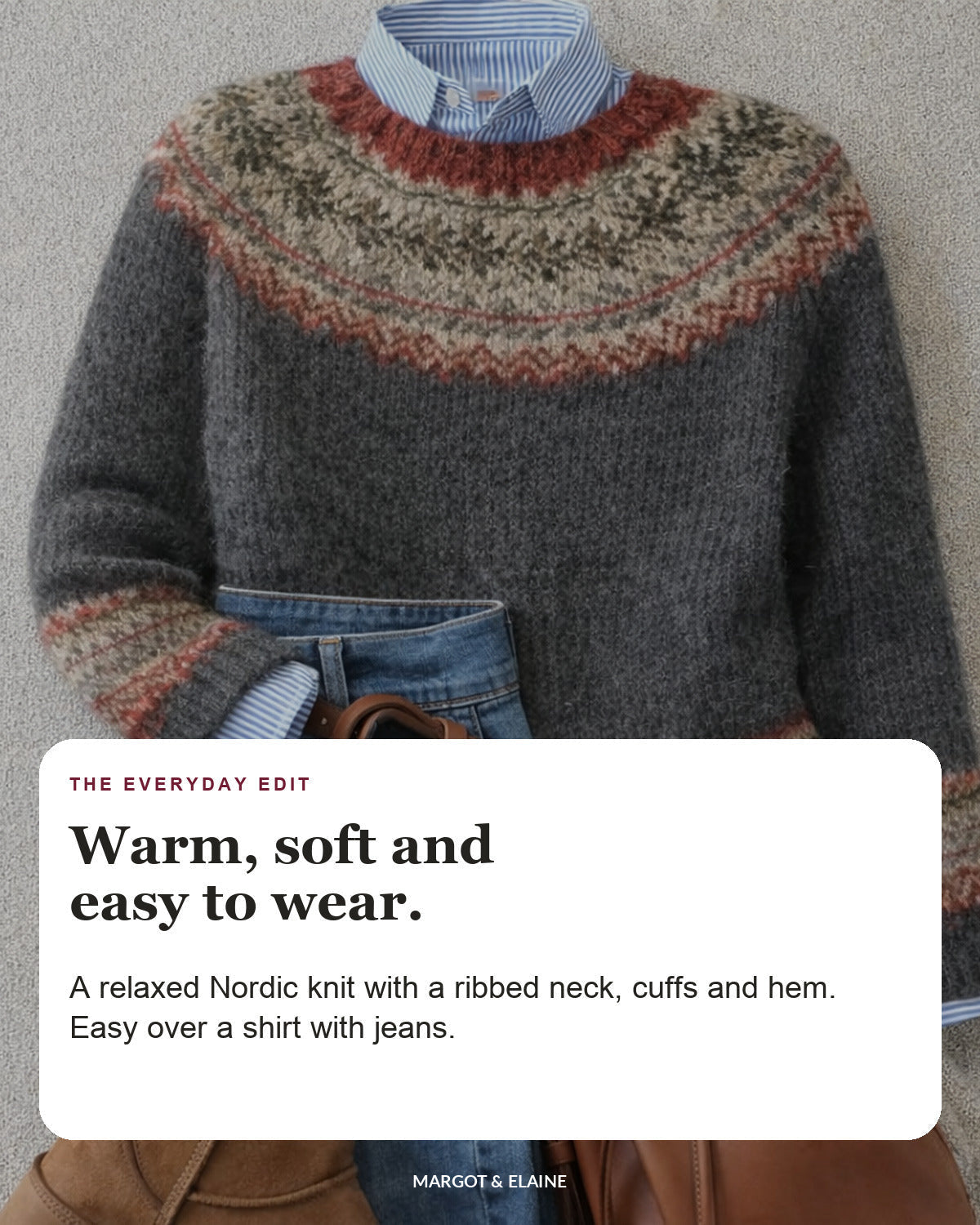 Lauren | Nordic Knit Sweater