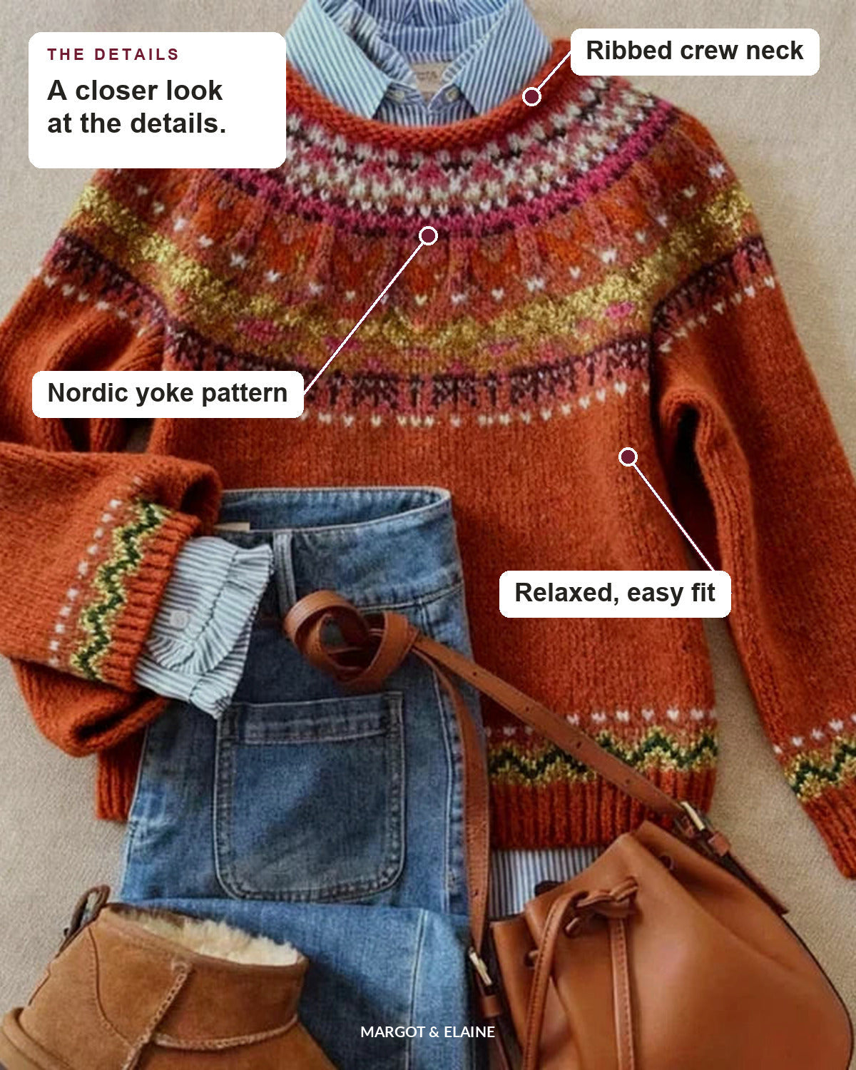Simona | Nordic Knit Sweater