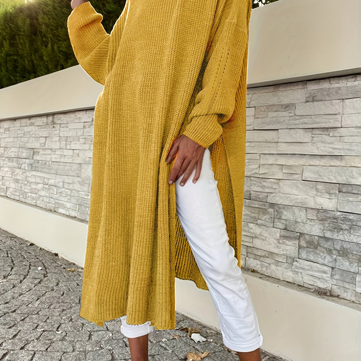 Jocelyn | Hooded Knit Sweater Dress