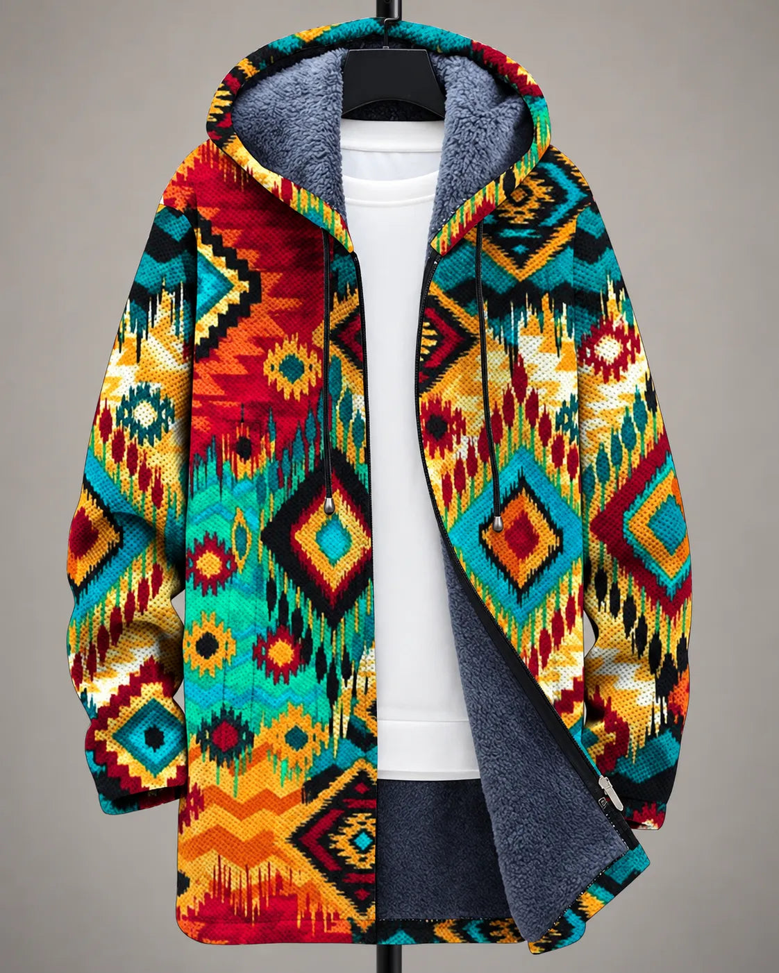 Rosalie Botanical Sketch Hooded Jacket
