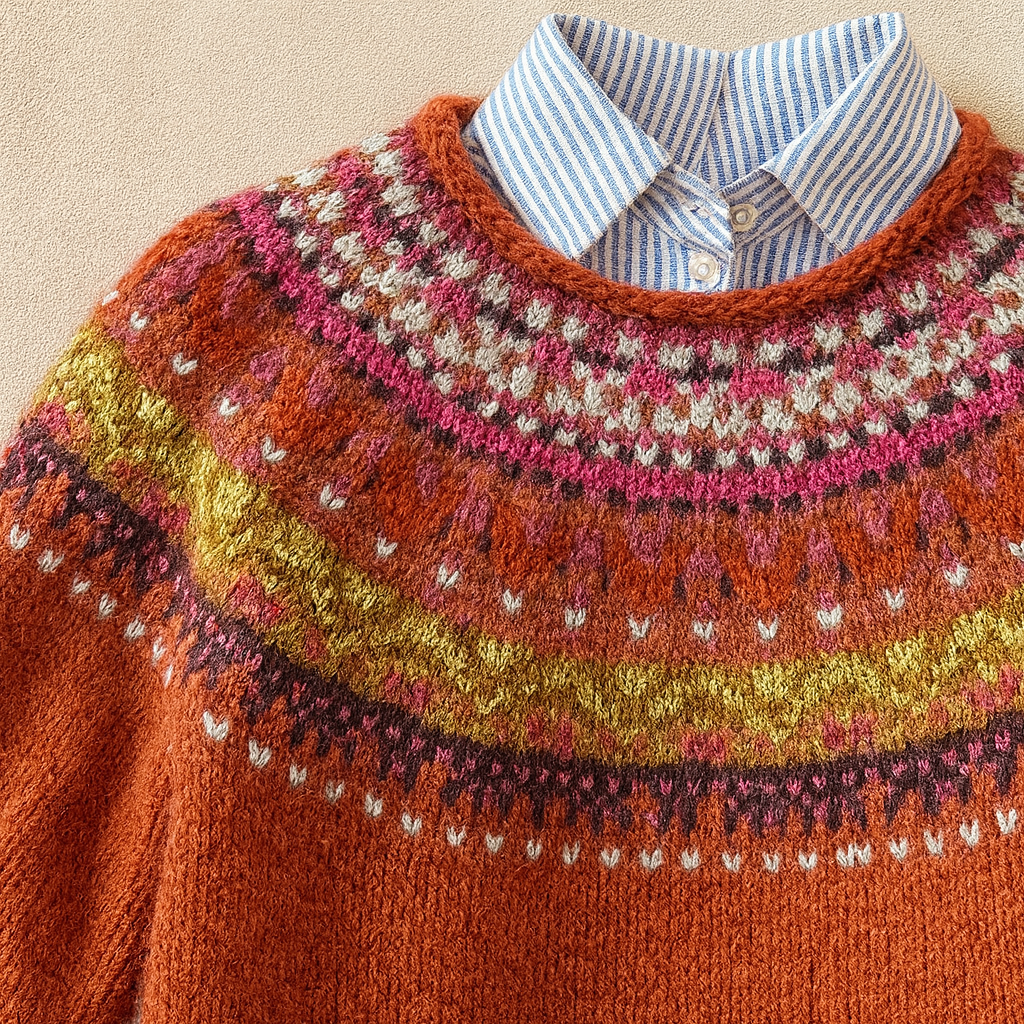 Simona | Nordic Knit Sweater