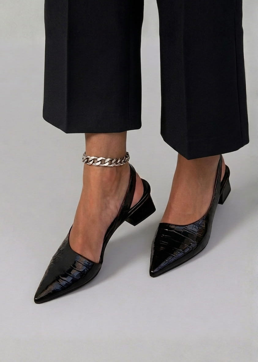 Elisa | Elegant Comfort Slingback Pumps