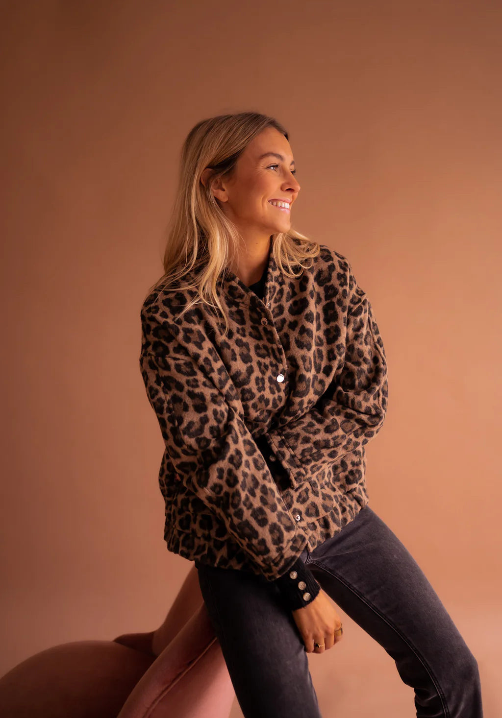 DANIELA | Leopard Print Versatile Jacket