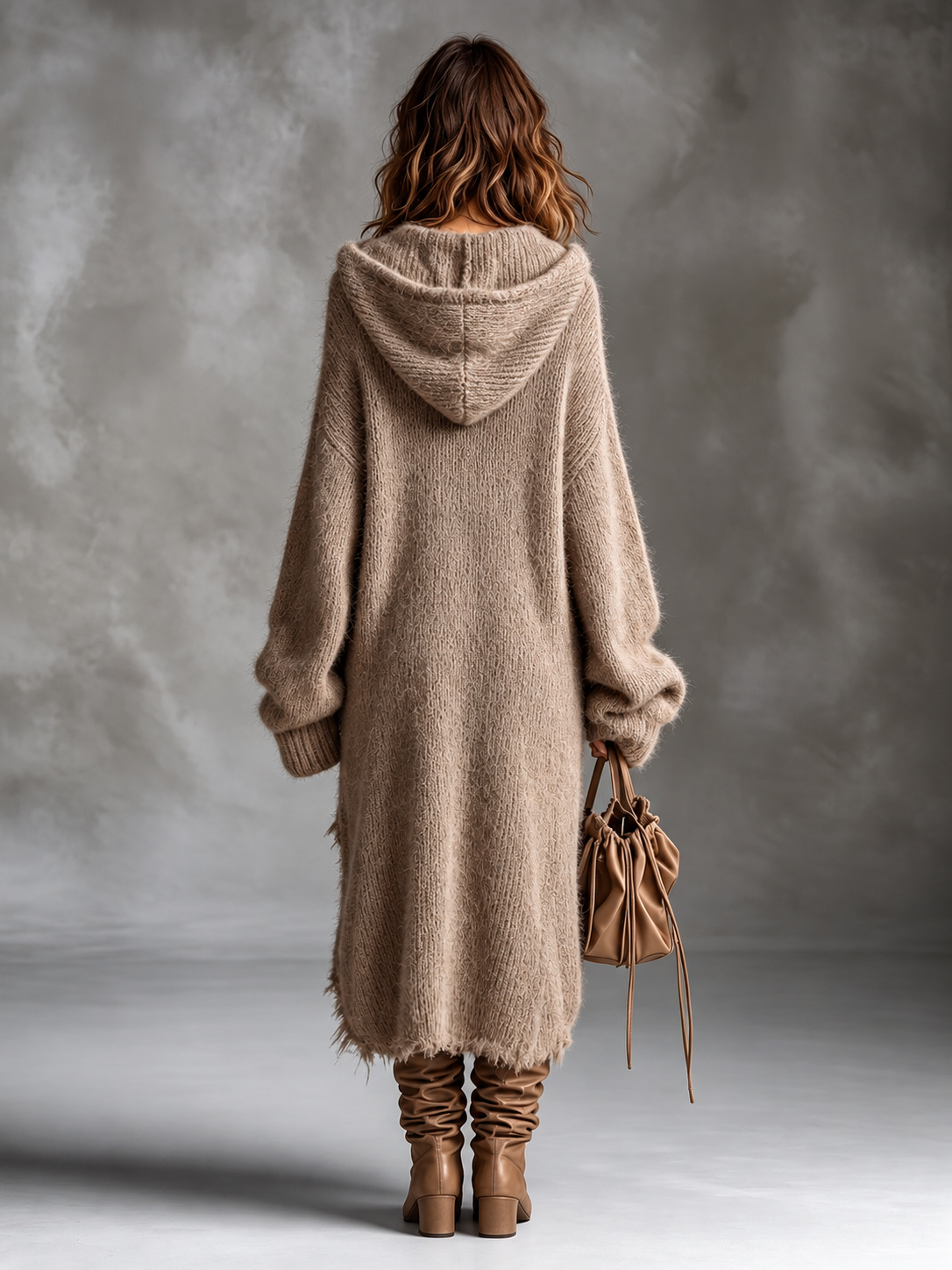 Harper | Hooded Midi Dress