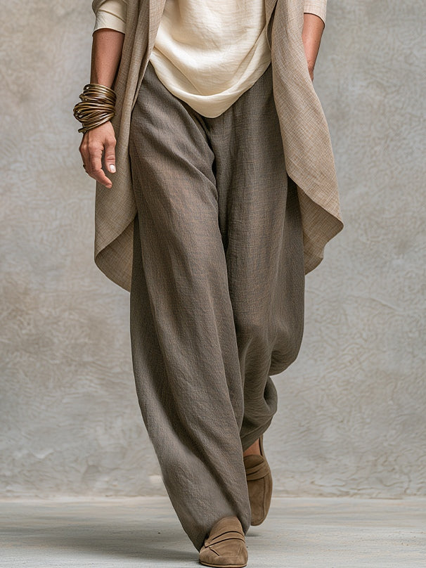 Evangeline | Three-Piece Layered Palazzo Set