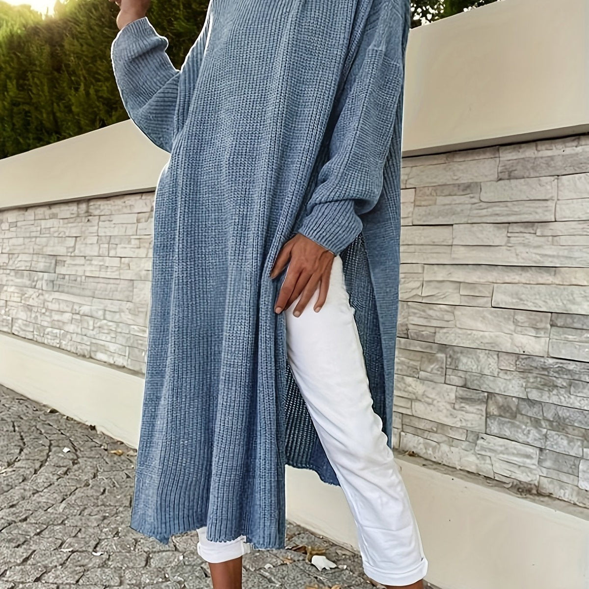Jocelyn | Hooded Knit Sweater Dress