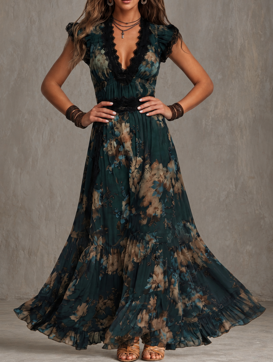 Giorgia | Vintage Maxi Dress