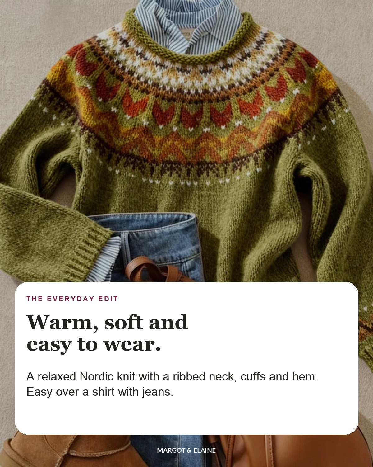 Astrid | Nordic Knit Sweater