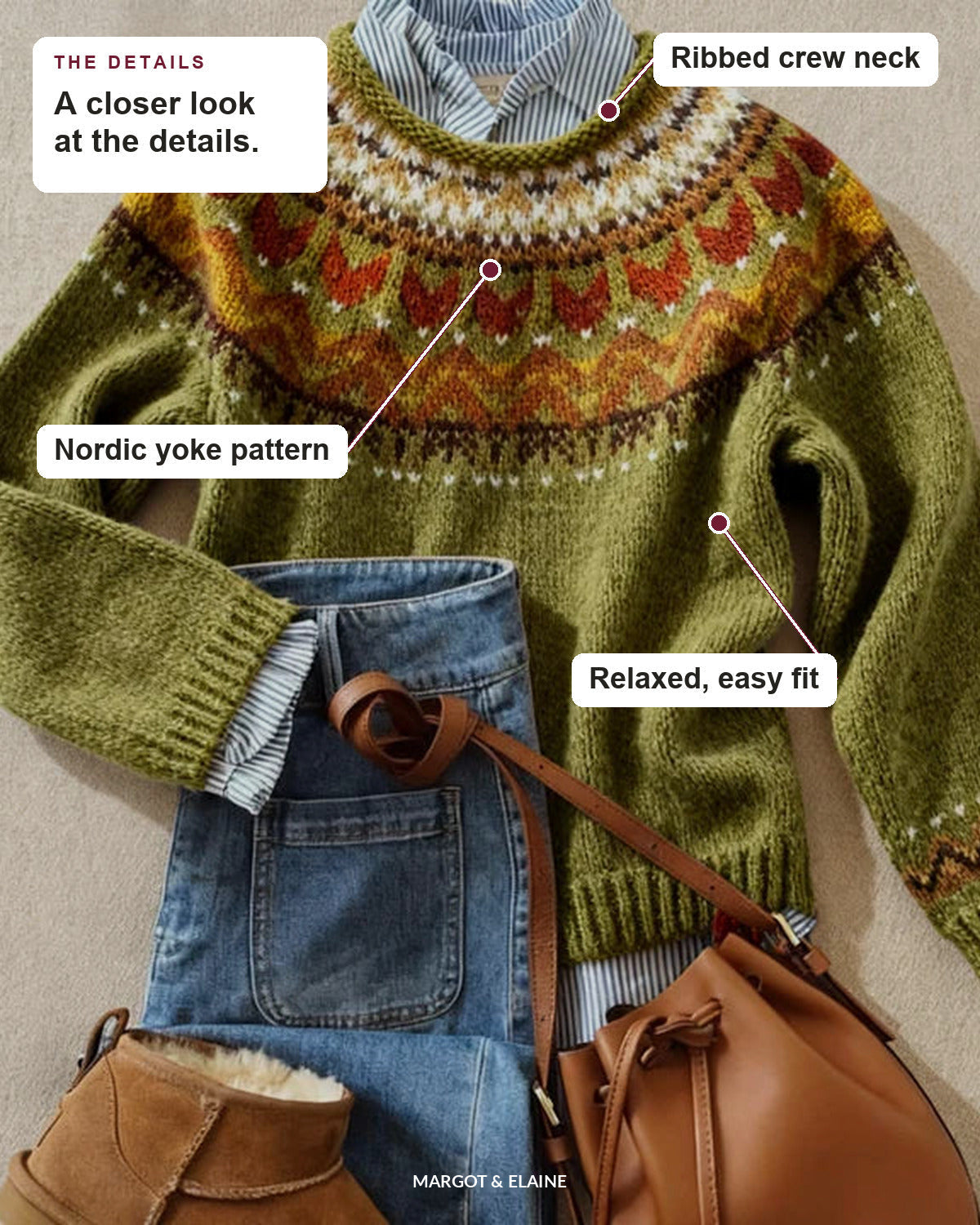 Astrid | Nordic Knit Sweater