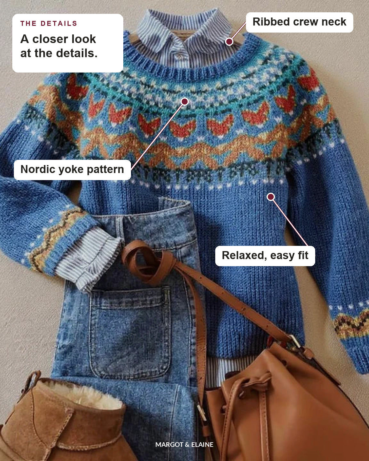 Freya | Nordic Knit Sweater