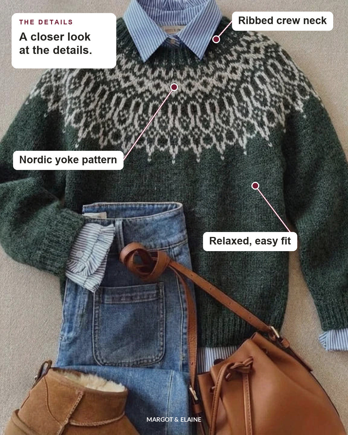 Sigrid | Nordic Knit Sweater